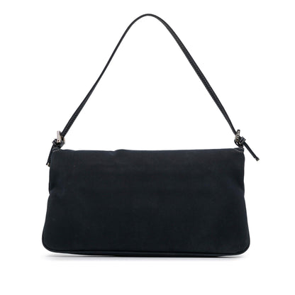 Fendi Denim Double Flap Baguette (SHG-j7tZH1)