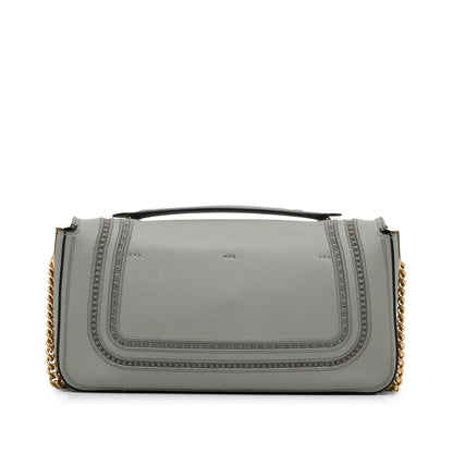 Fendi Embroidered Lace Baguette Chain (SHG-zdSYoP)