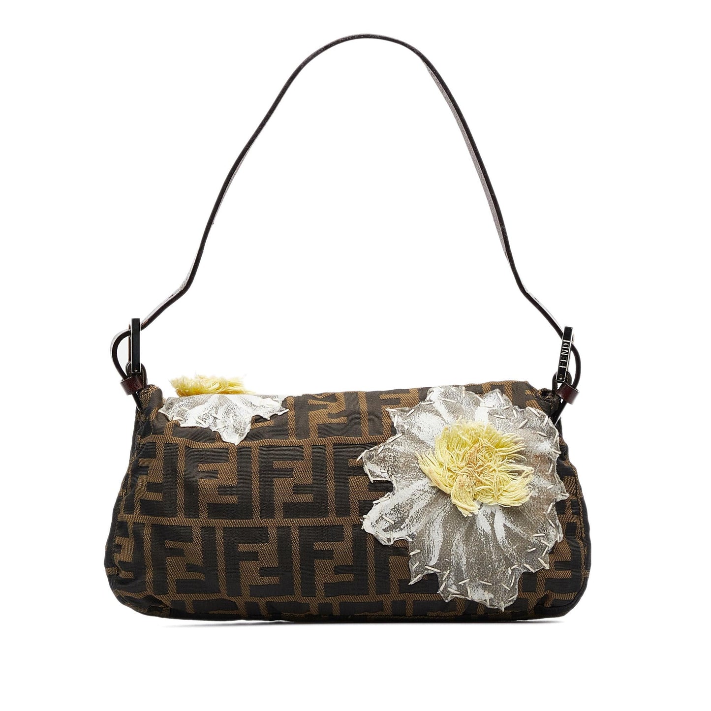 Fendi Embroidered Zucca Baguette (SHG-Kz6aJK)
