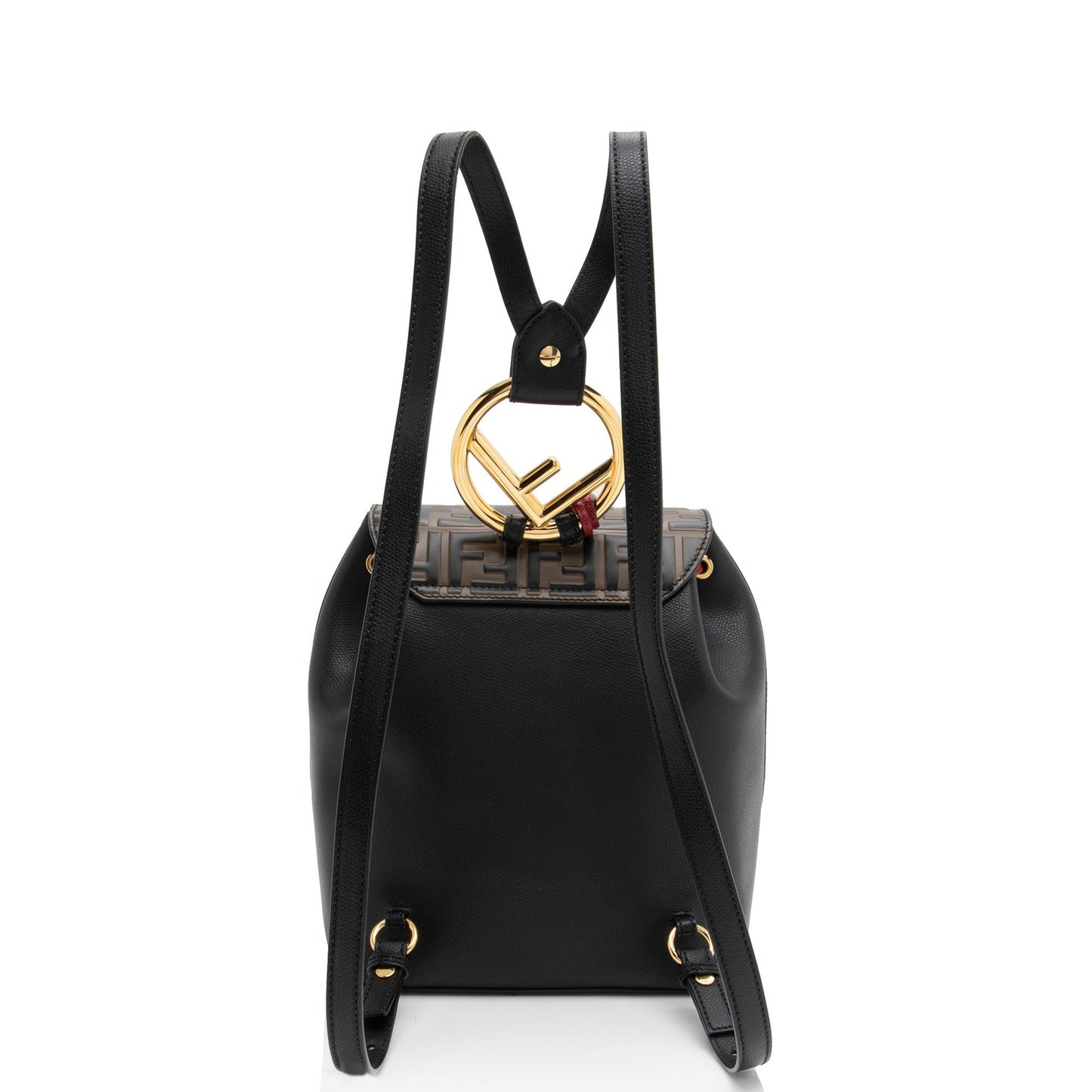 Fendi FF Embossed Calfskin Cruise Bico Backpack