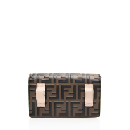 Fendi FF Embossed Calfskin FF Crossbody