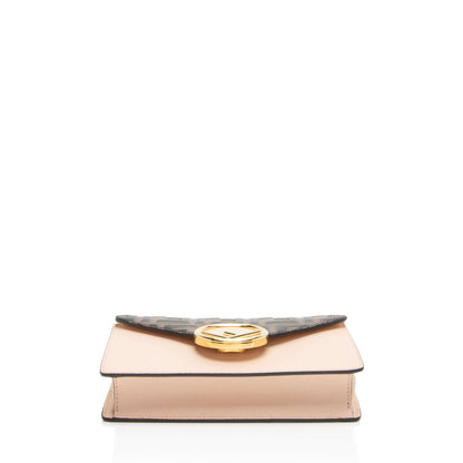 Fendi FF Embossed Calfskin FF Crossbody
