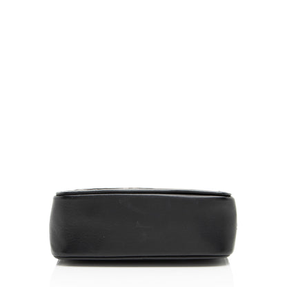 Fendi FF Embossed Calfskin Mini Camera Bag