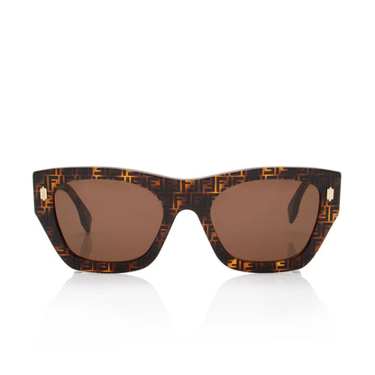 Fendi FF Roma Square Sunglasses (SHF-0jH8kT)