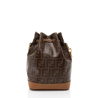 Fendi FF Spalmati Mon Tresor Grande Shoulder Bag