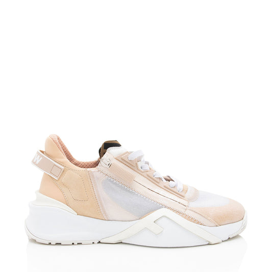 Fendi Nylon Flow Sneakers - Size 8 / 38