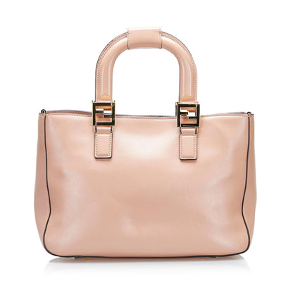 Fendi Gloria Leather Satchel (SHG-4HlvPV)
