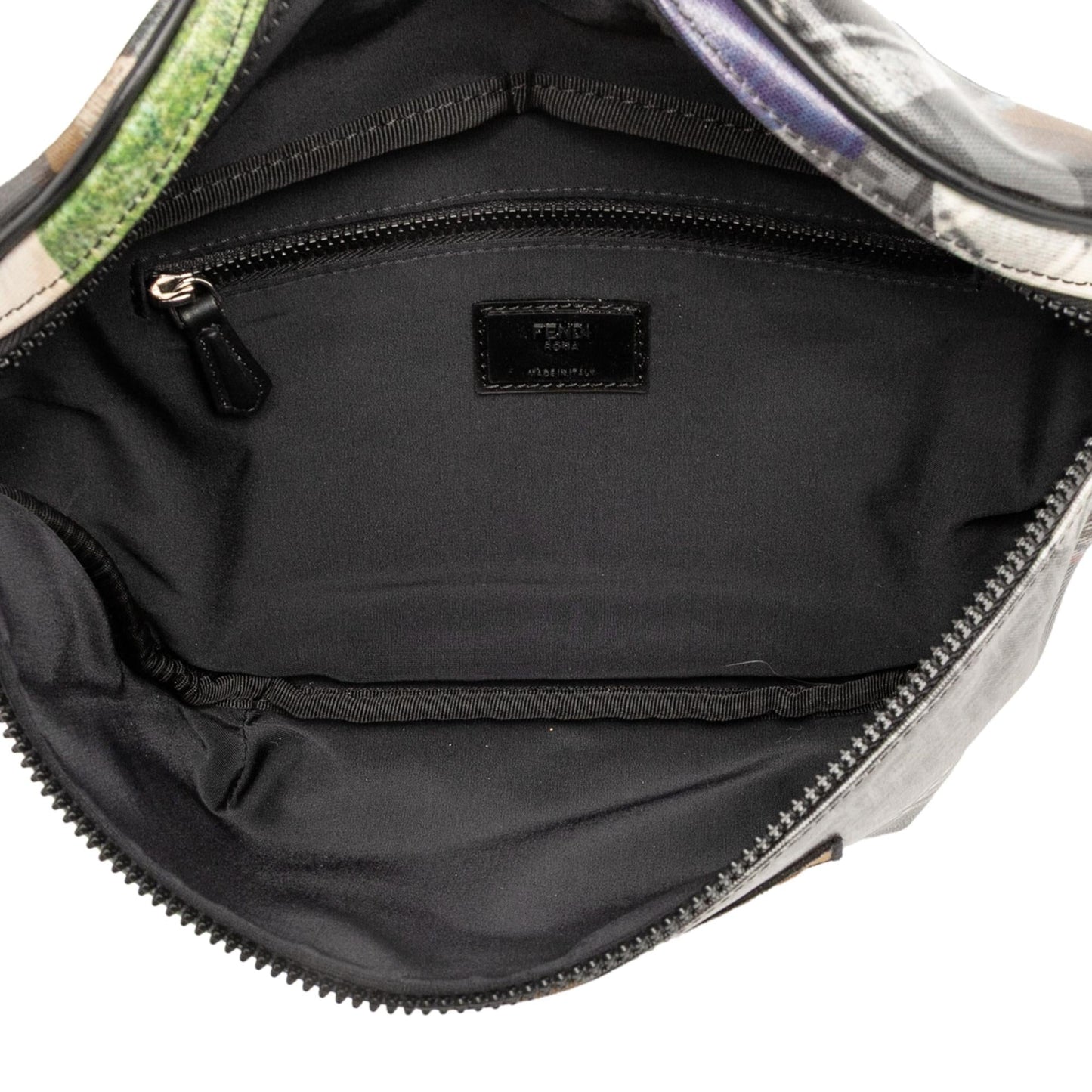 Fendi Hey Reilly Zucca FF 1974 Coated Canvas Belt Bag
