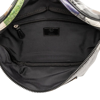 Fendi Hey Reilly Zucca FF 1974 Coated Canvas Belt Bag