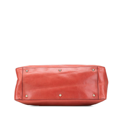 Fendi Large Leather Twins Tote