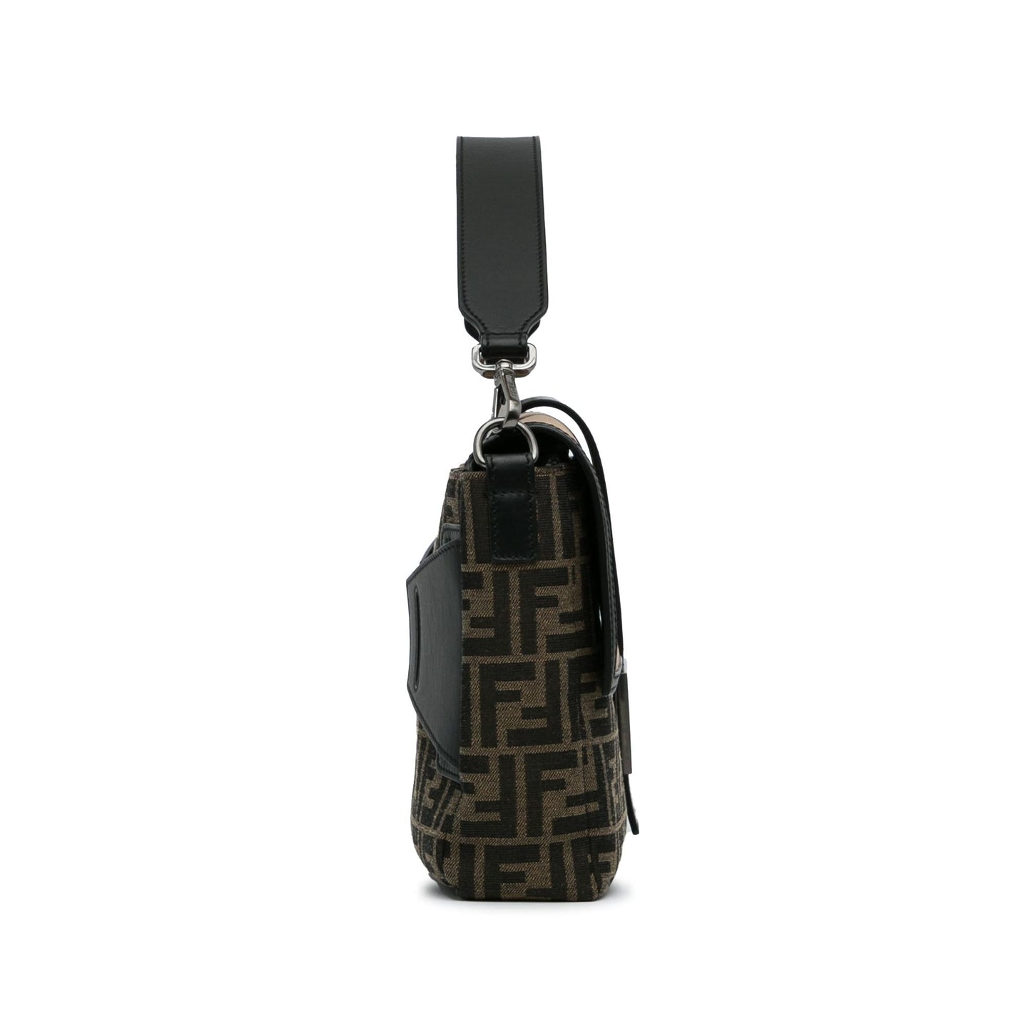 Fendi Large Zucca Canvas Convertible Belt Baguette