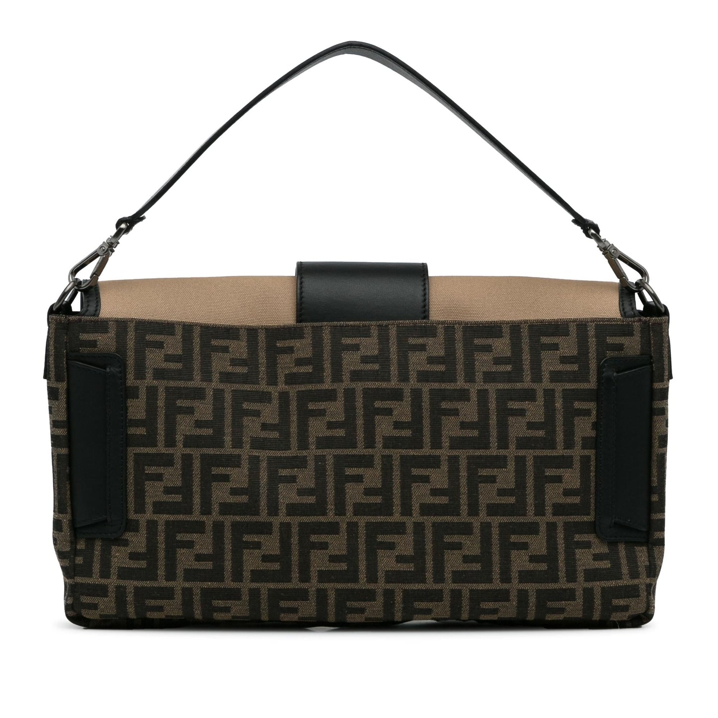 Fendi Large Zucca Canvas Convertible Belt Baguette