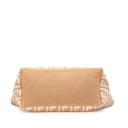 Fendi Large Zucca Cashmere Shopper Tote
