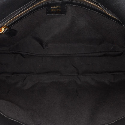 Fendi Large Zucca Embossed Leather Baguette Satchel (SHG-8iHUm8)