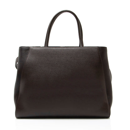 Fendi Leather 2Jours Medium Tote