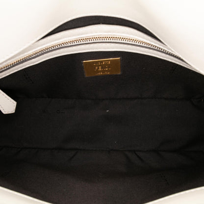 Fendi Leather Convertible Baguette Satchel