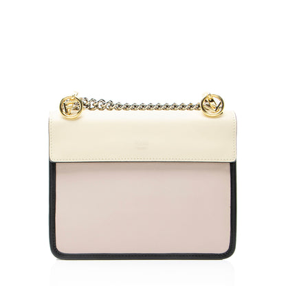 Fendi Leather Kan I F Small Shoulder Bag