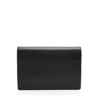 Fendi Embossed Vitello King Logo Wallet on Chain (SHF-23qfv8)