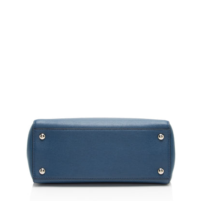 Fendi Leather Petite 2Jours Tote