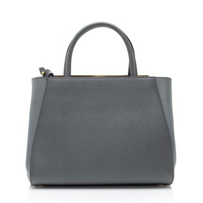 Fendi Leather Petite 2Jours Tote