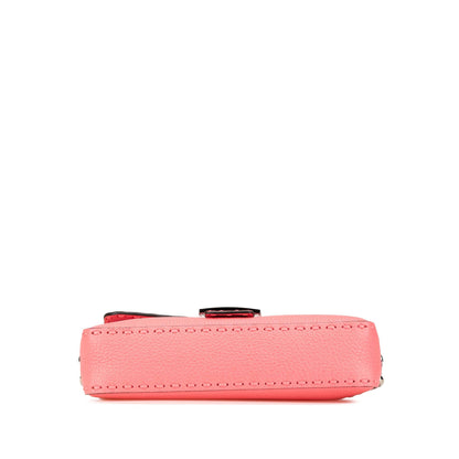 Fendi Leather Selleria Baguette Satchel