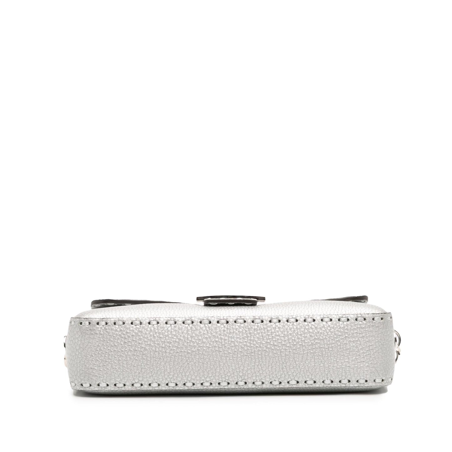 Fendi Leather Selleria Baguette Satchel