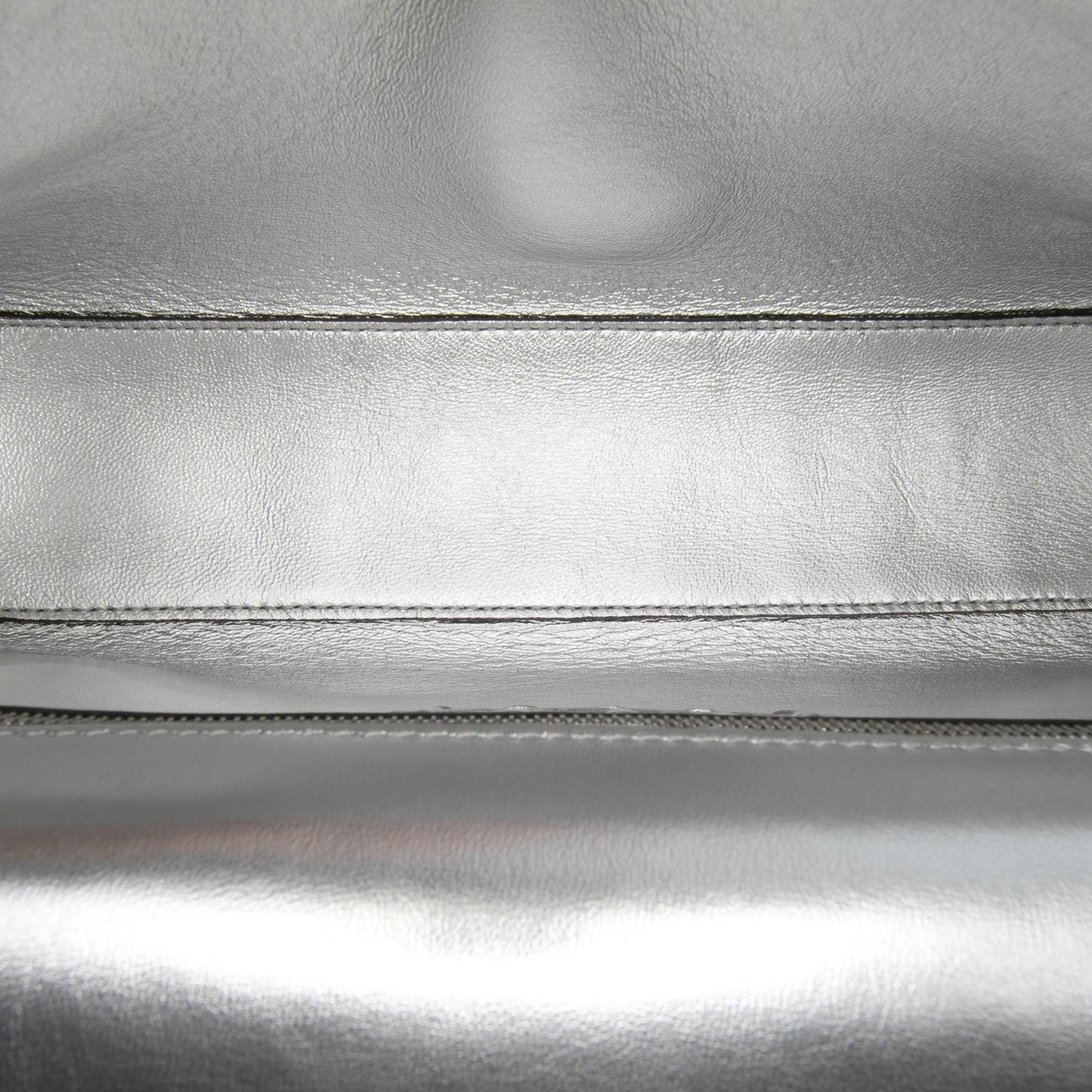 Fendi Leather Selleria Baguette Satchel