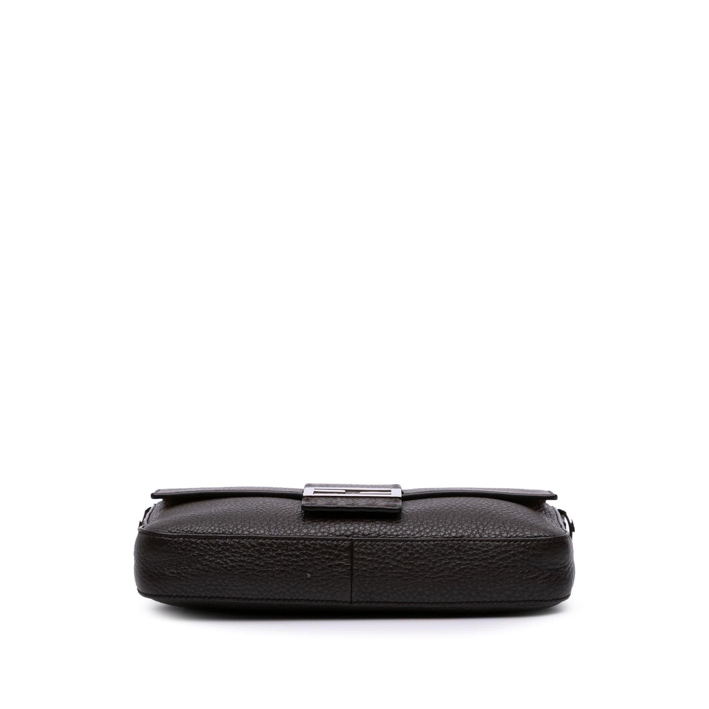 Fendi Leather Selleria Convertible Baguette Satchel
