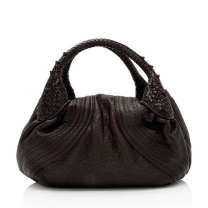 Fendi Leather Spy Baby Satchel (SHF-gPwLc8)
