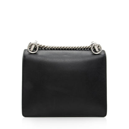 Fendi Leather Studded Kan I Small Shoulder Bag (SHF-HruO3c)