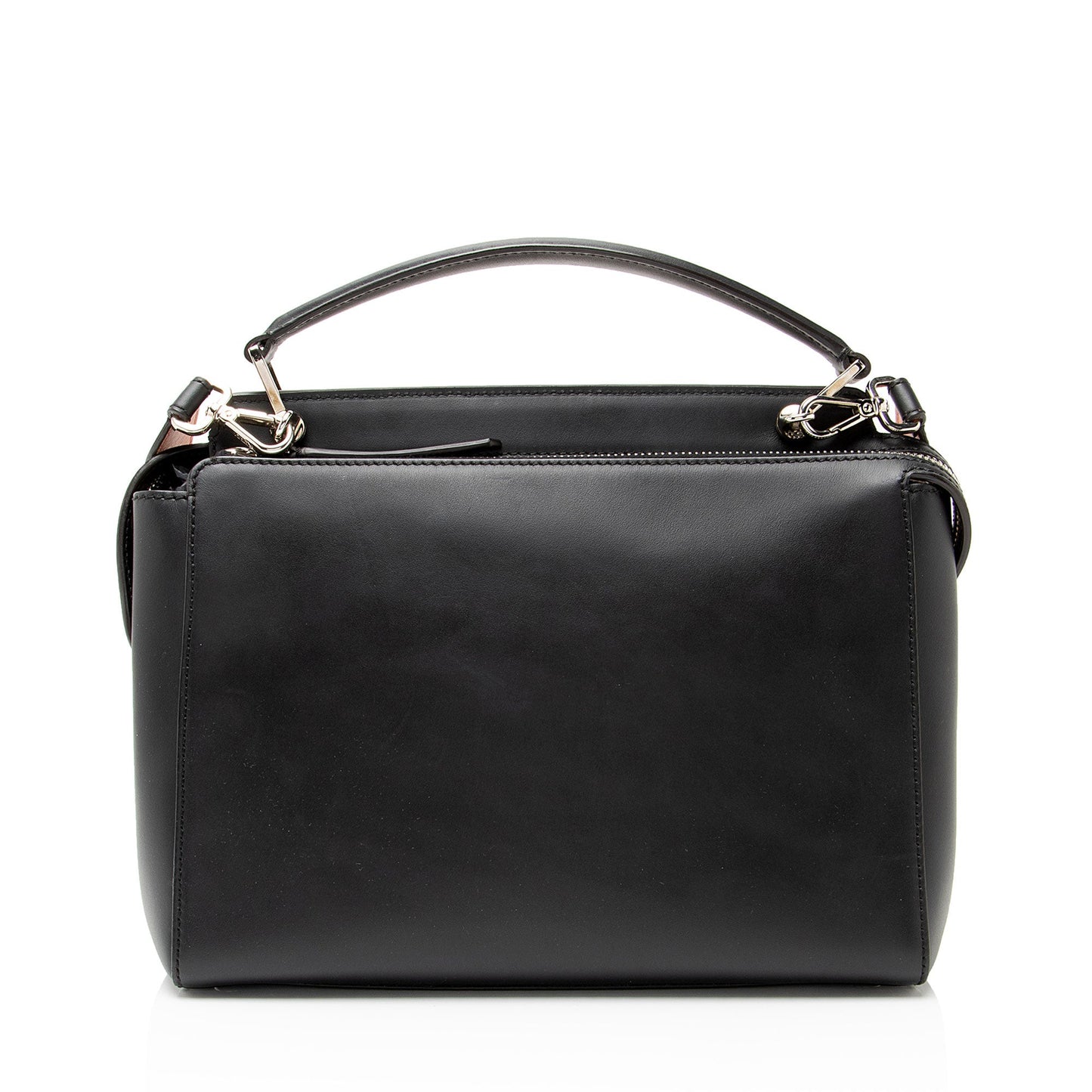 Fendi Leather Waves Dotcom Medium Satchel