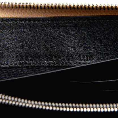 Fendi Leather Zip Around Wallet (SHF-12618)