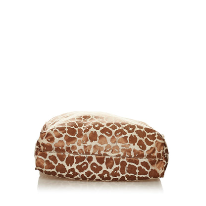 Fendi Leopard Print Canvas Tote Bag (SHG-hb56EH)