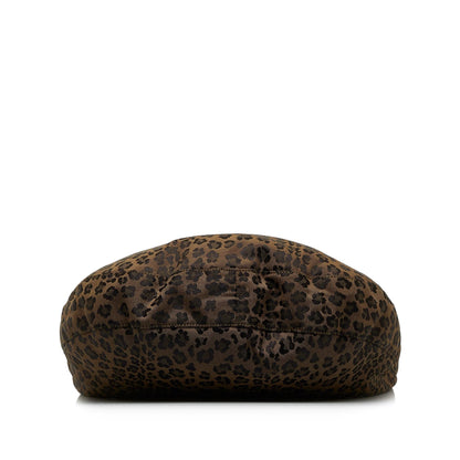 Fendi Leopard Print Hobo (SHG-xuVedU)