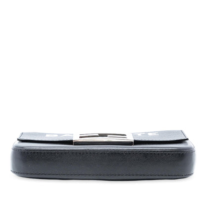 Fendi Marc Jacobs Calfskin Baguette Phone Pouch Satchel