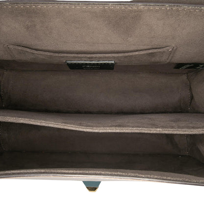 Fendi Medium Scalloped Leather Kan I Satchel