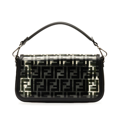 Fendi Medium Zucca PVC Baguette Satchel