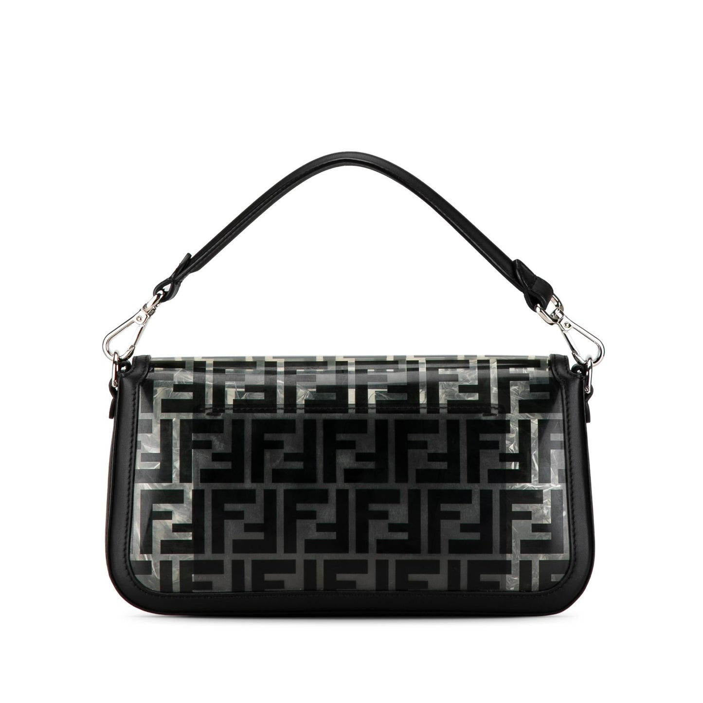 Fendi Medium Zucca PVC Baguette Satchel