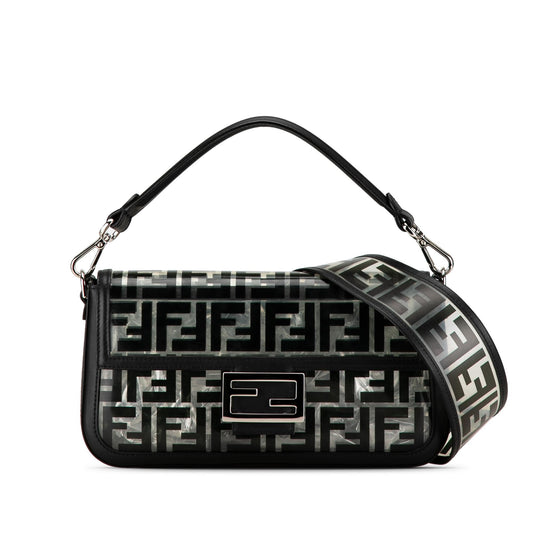Fendi Medium Zucca PVC Baguette Satchel