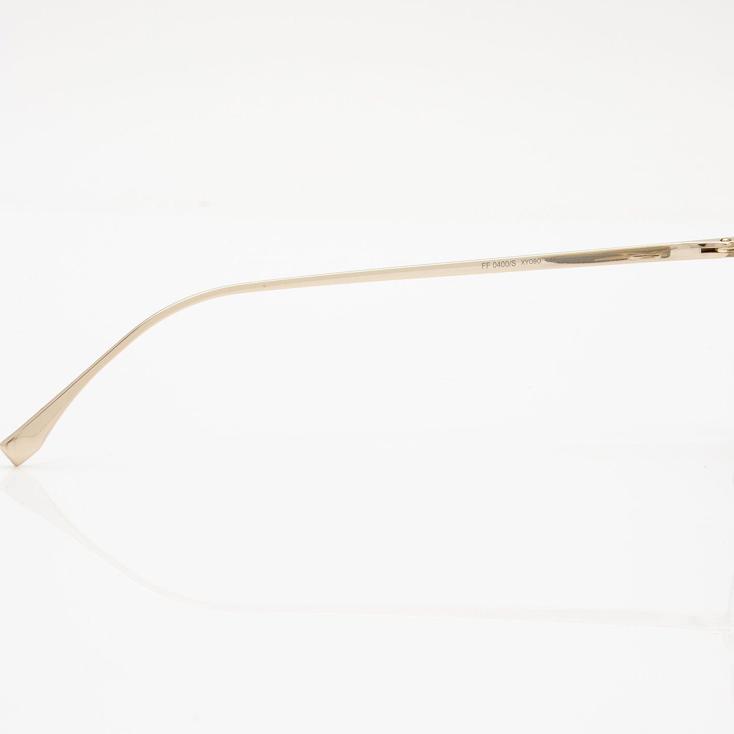 Fendi Metal Rimless Cat Eye Sunglasses