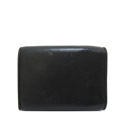 Fendi Micro FF Diagonal Embossed Tri-Fold Wallet (SHG-fgOePS)