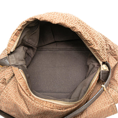 Fendi Micro Zucchino Canvas Mamma Forever (SHG-JnXbOv)