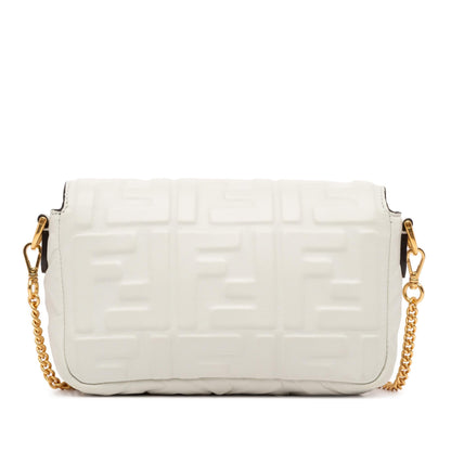 Fendi Mini Embossed Zucca Baguette Satchel (SHG-snGNtj)