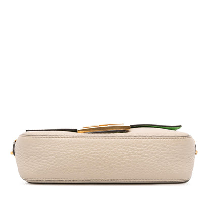Fendi Mini Leather Baguette Satchel
