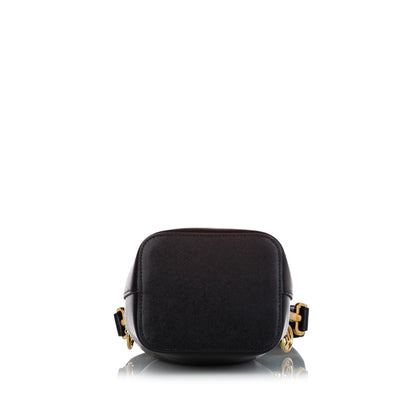 Fendi Mini Mon Tresor Leather Bucket Bag (SHG-37091)