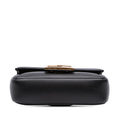 Fendi Mini Nappa Apolo Chain Baguette Shoulder Bag
