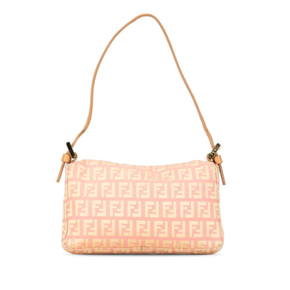 Fendi Mini Zucchino Canvas Baguette