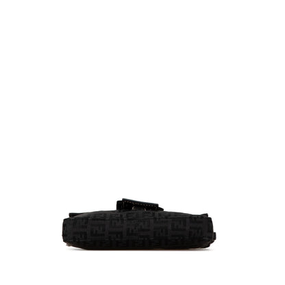 Fendi Mini Zucchino Canvas Baguette (SHG-MDJWam)
