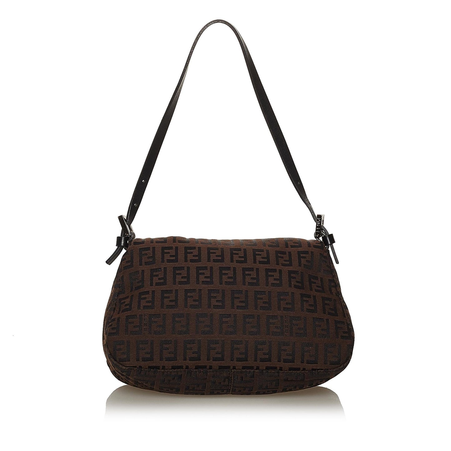 Fendi Mini Zucchino Canvas Mamma Baguette (SHG-28605)