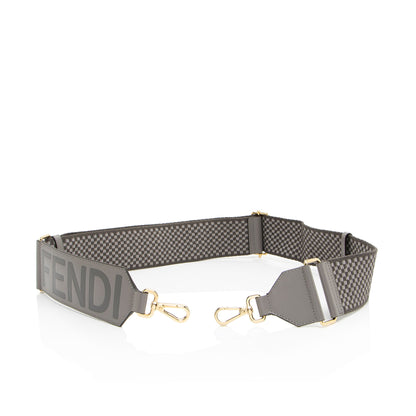 Fendi Nylon Logo Adjustable Shoulder Strap